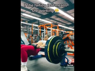 girl farts while playing sports